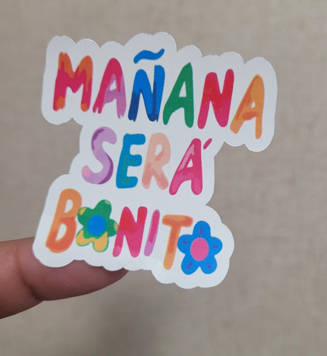 Stickers ALC Die Cut Mañana será