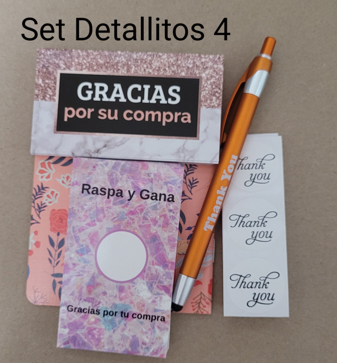 Set Detallitos 4