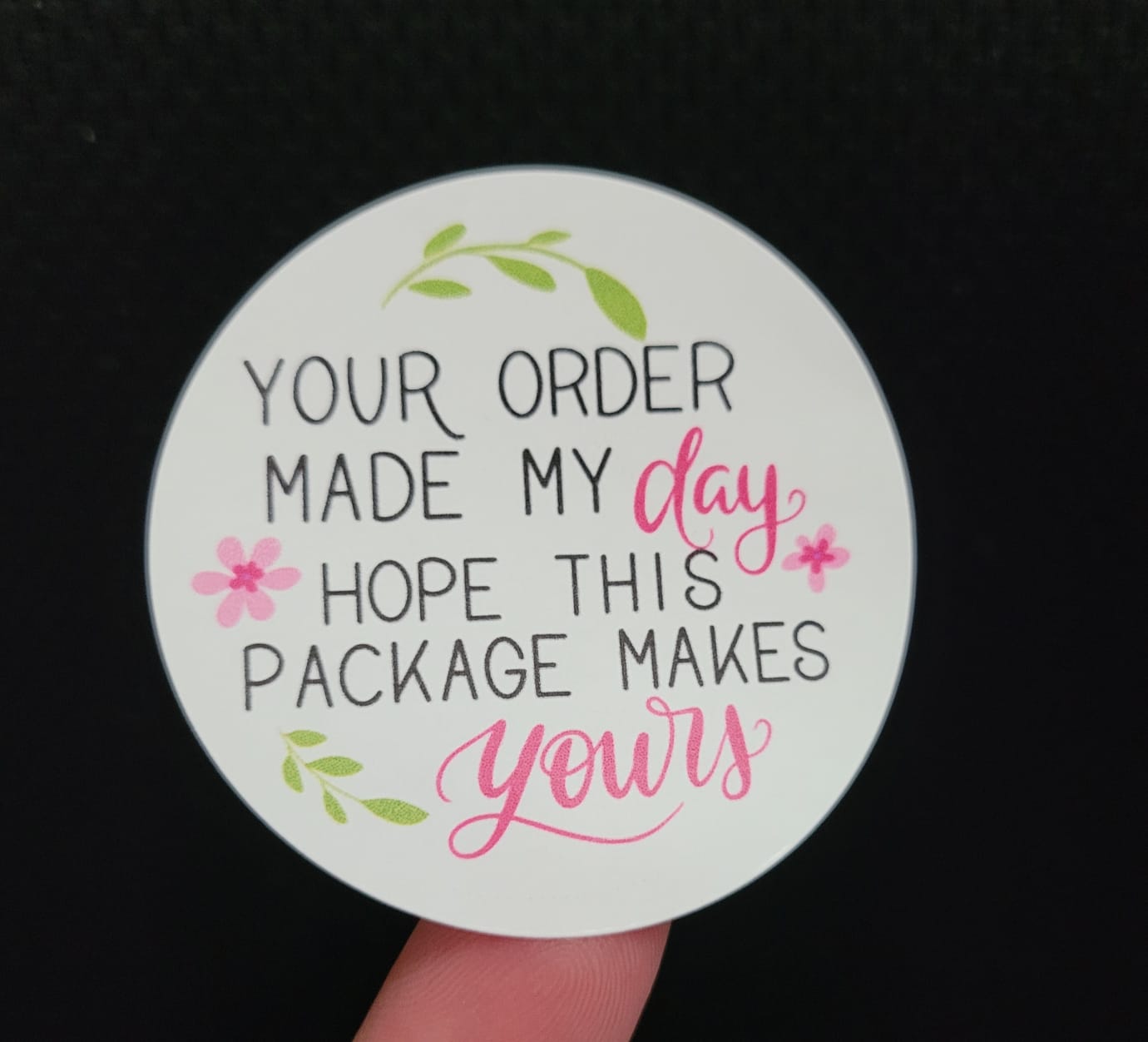 You Order