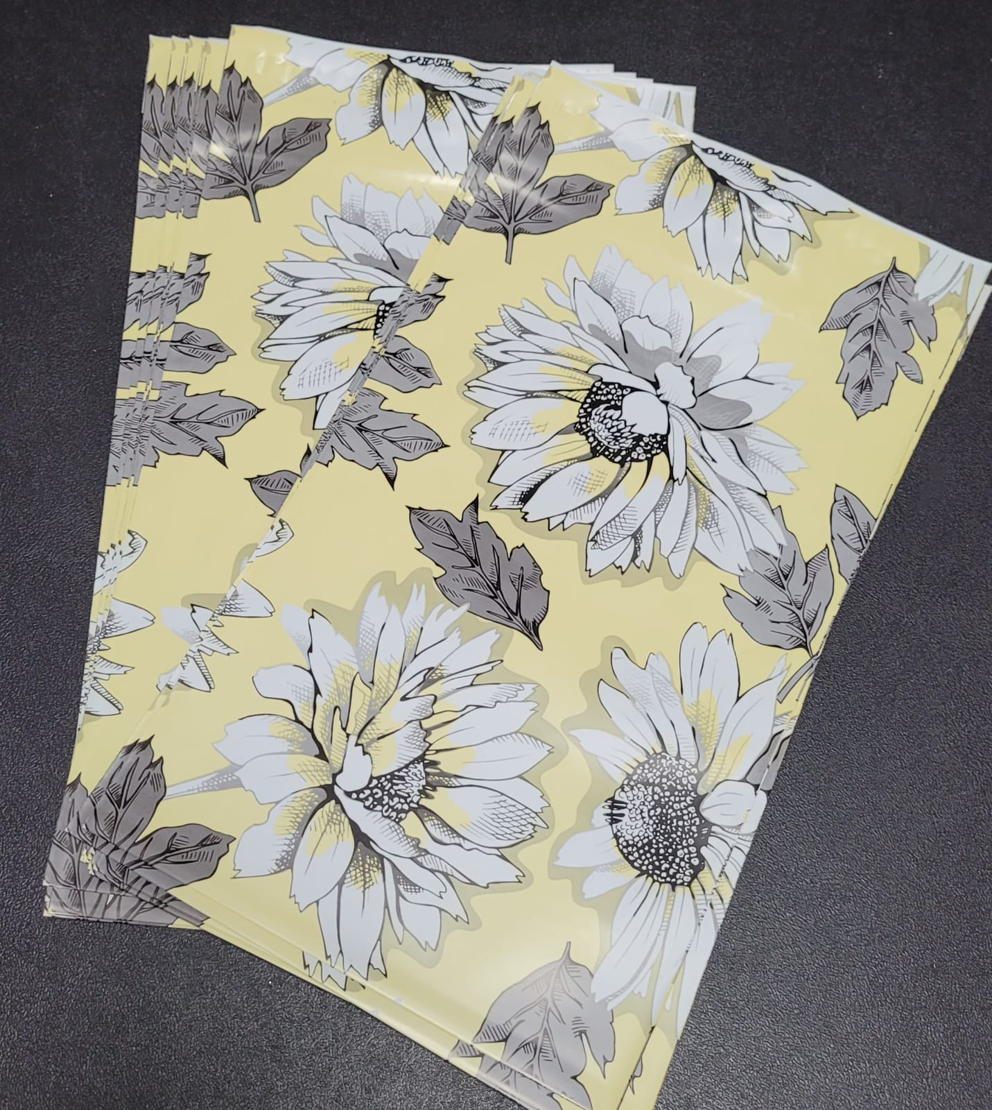 6x9 Bolsa de Envio Sunflowers Large