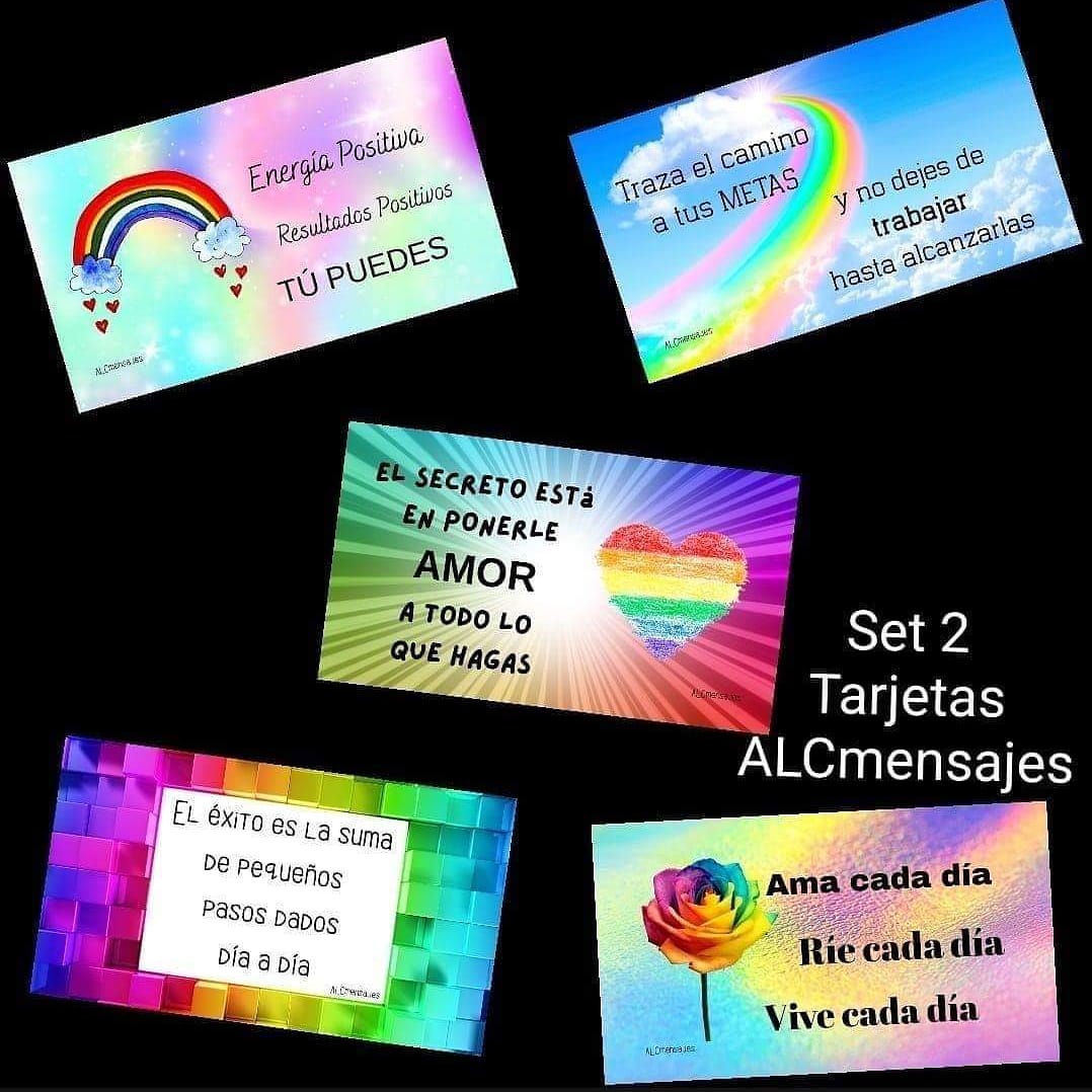 Tarjetas 5Mensajes Set