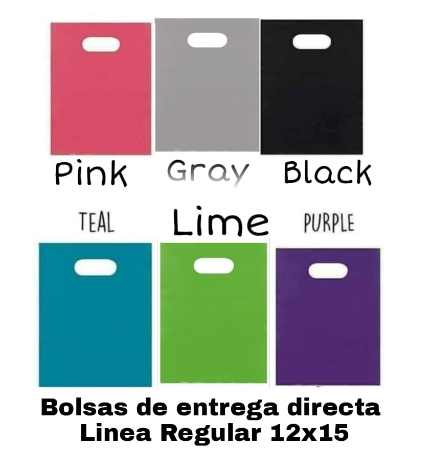 Bolsas de Entrega Directa 12x15