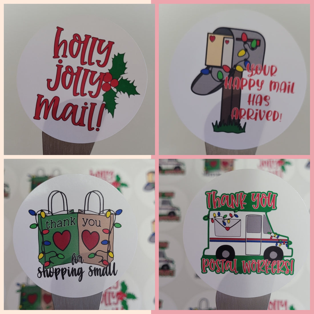 Stickers 2" Christmas Bundle