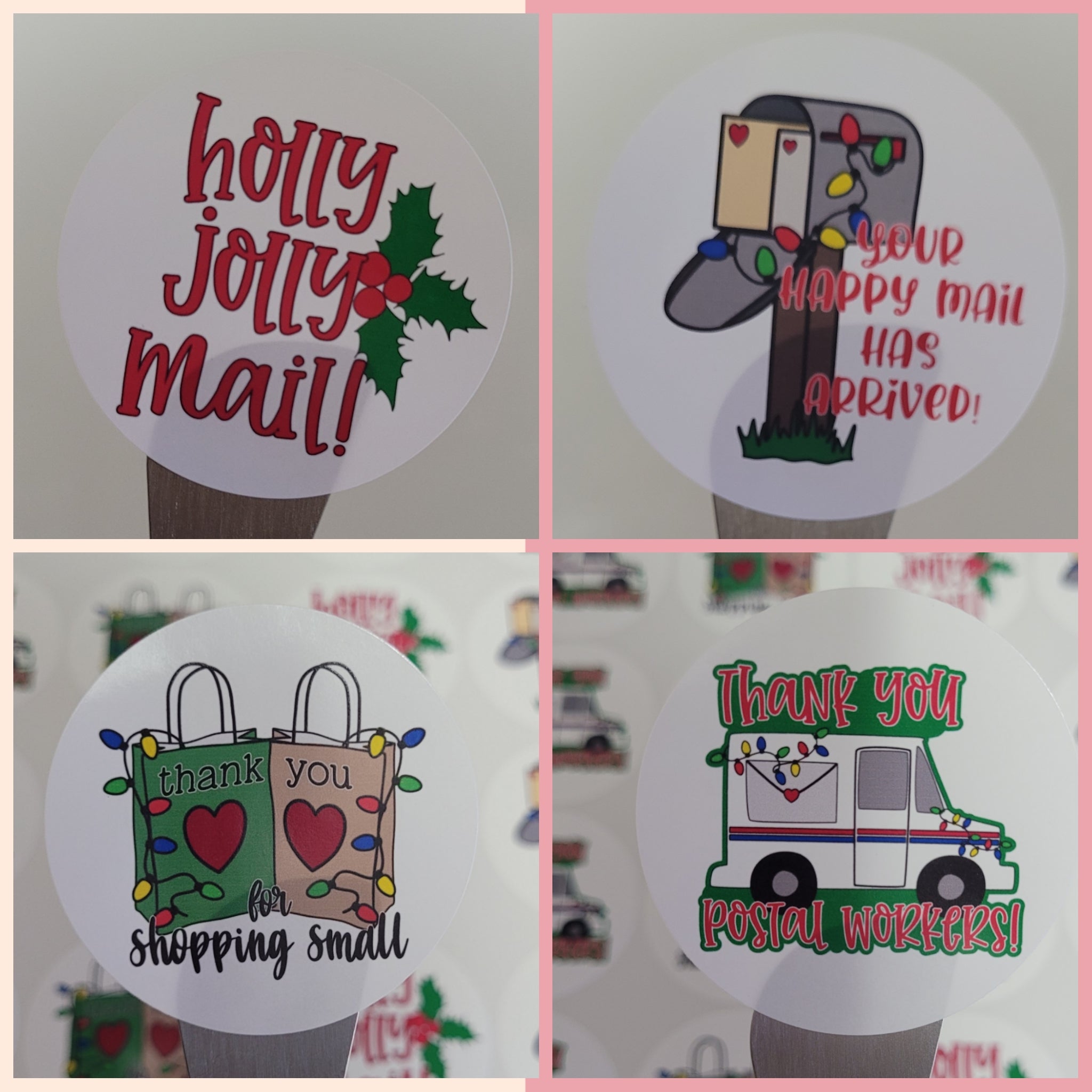 Stickers 2" Christmas Bundle