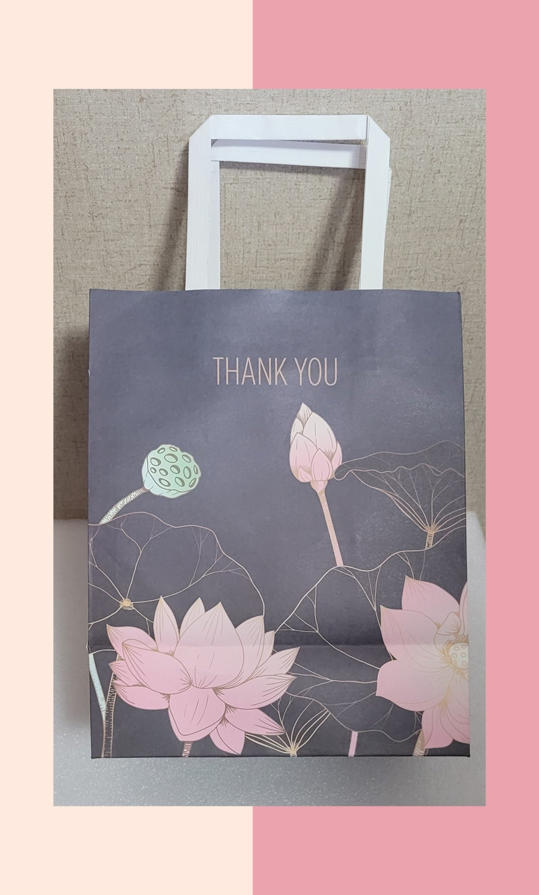 Bolsas de papel Floral Dark