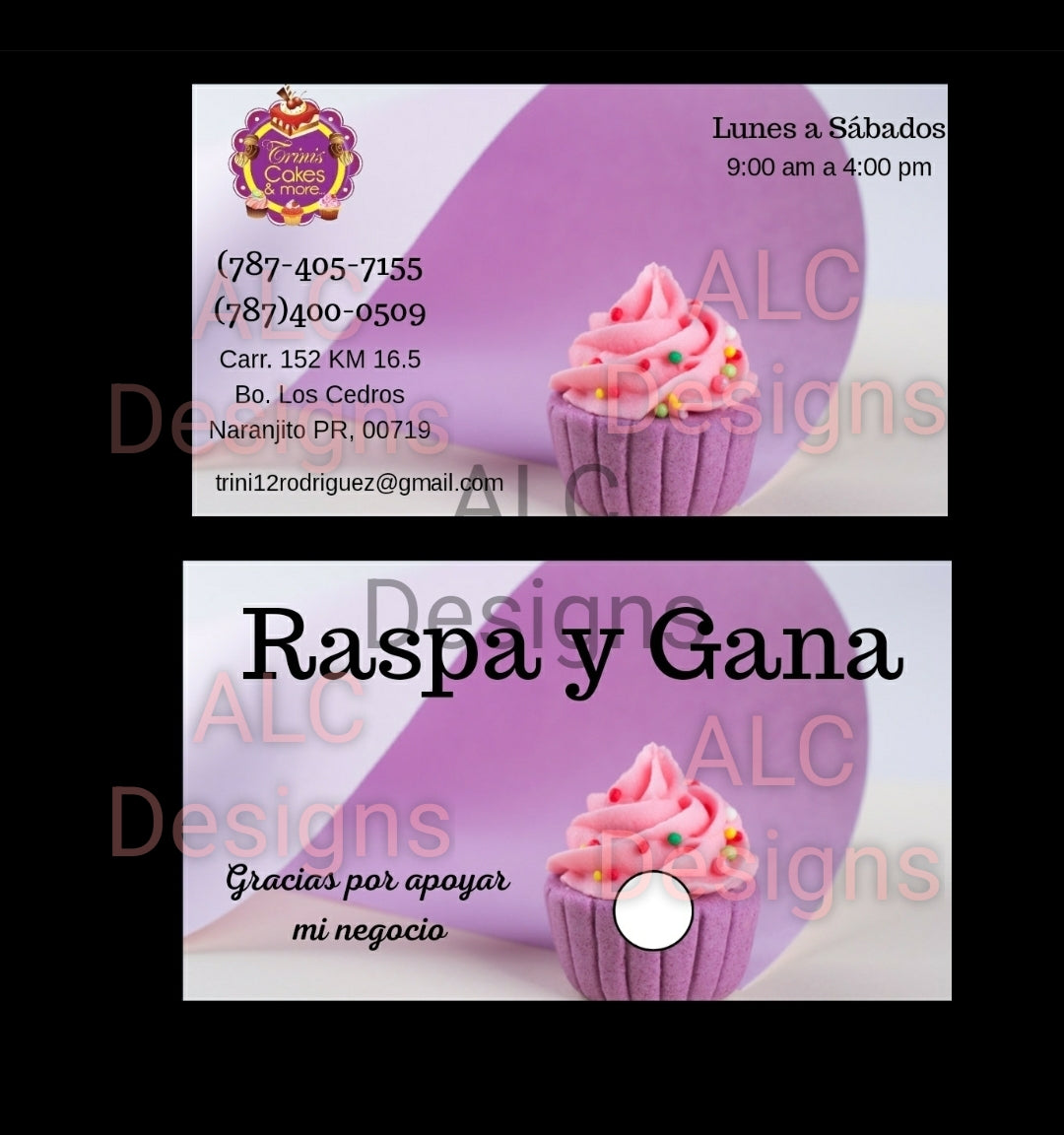 Raspa y Gana Personalizados con su logo