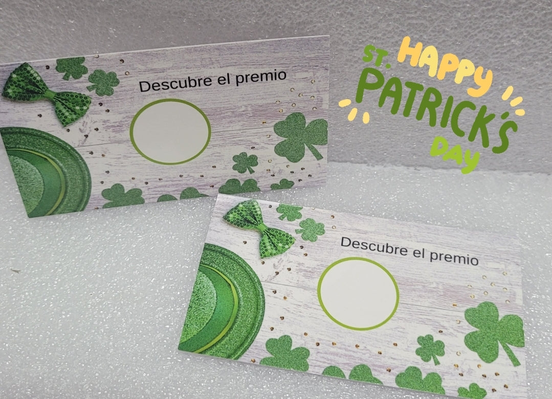 Raspa y Gana Festivo San Patrick&