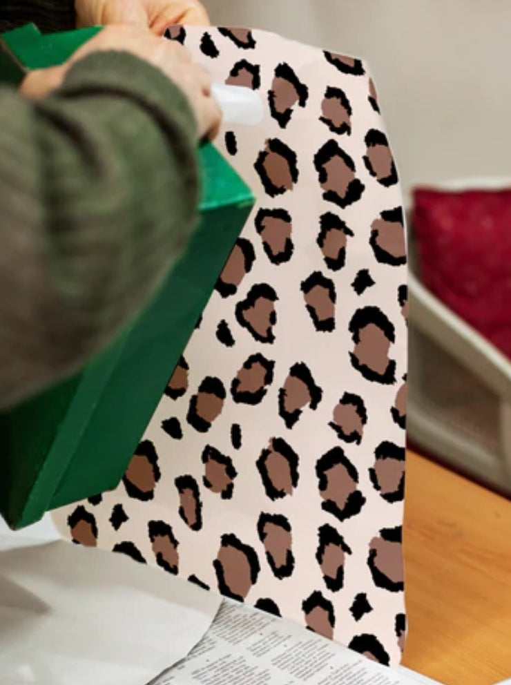 Bolsas de Entrega Directa 12 x15 Leopard Print