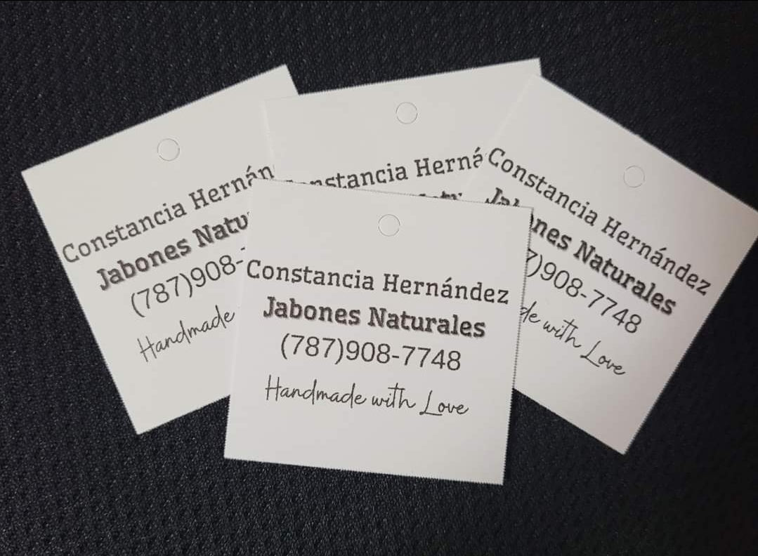 Tags de Promoción tamaño 2x2