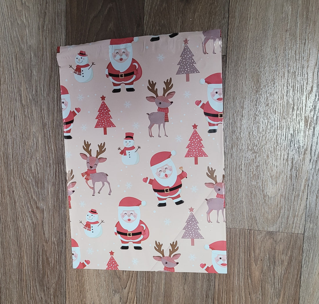 Bolsas de envío 10x13  Navidad