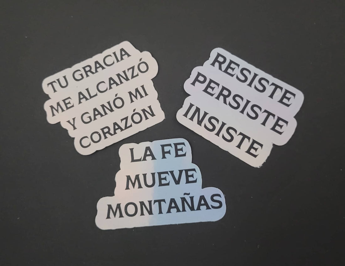 Stickers ALC  Die Cut Positivos Holographic