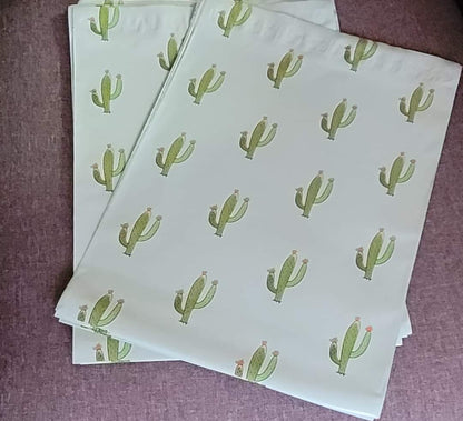 10x13 Bolsa de envio Cactus