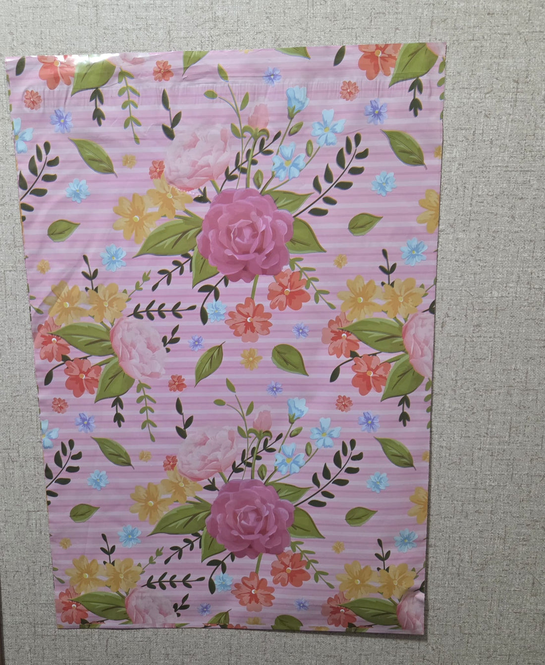 10x13 Bolsa de envio Florecitas