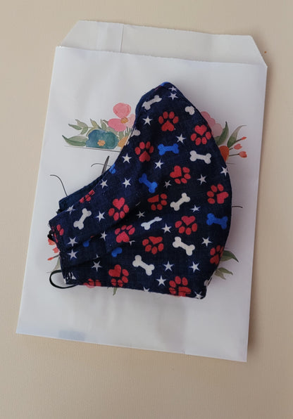 40 Bolsas de Papel 5x7 White/Floral