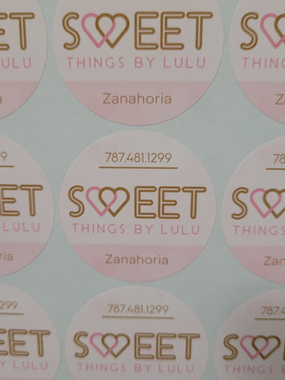 Stickers Personalizados 1.5 Pulgadas