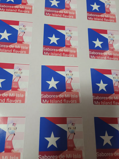 Stickers Personalizados Cuadrado 2x2 Pulgadas