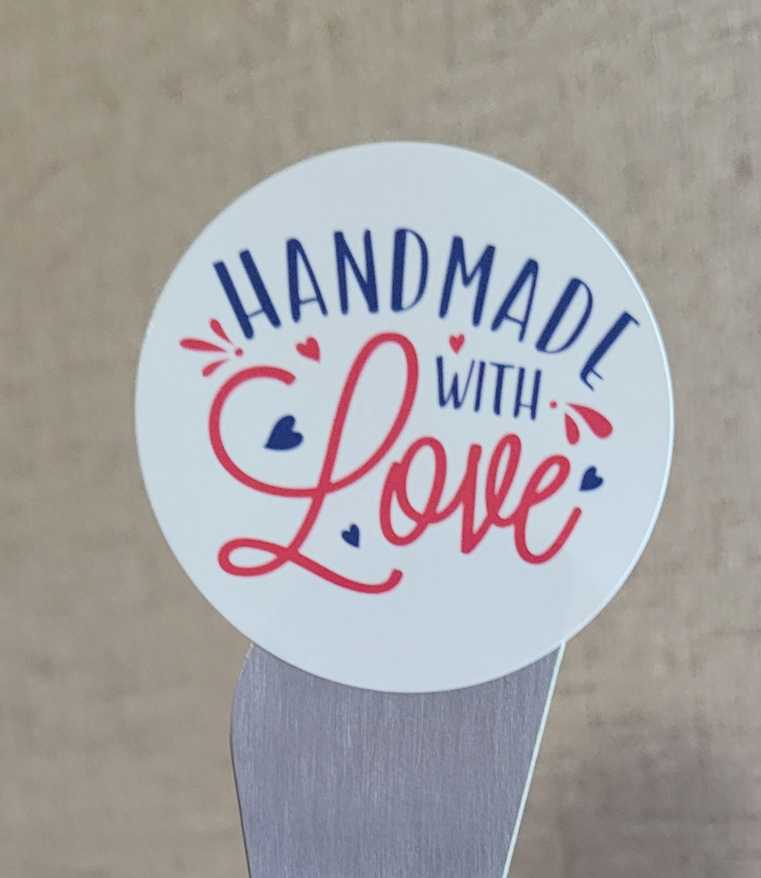120 Sticker Prediseñado ALC Handmade 1.5&quot;
