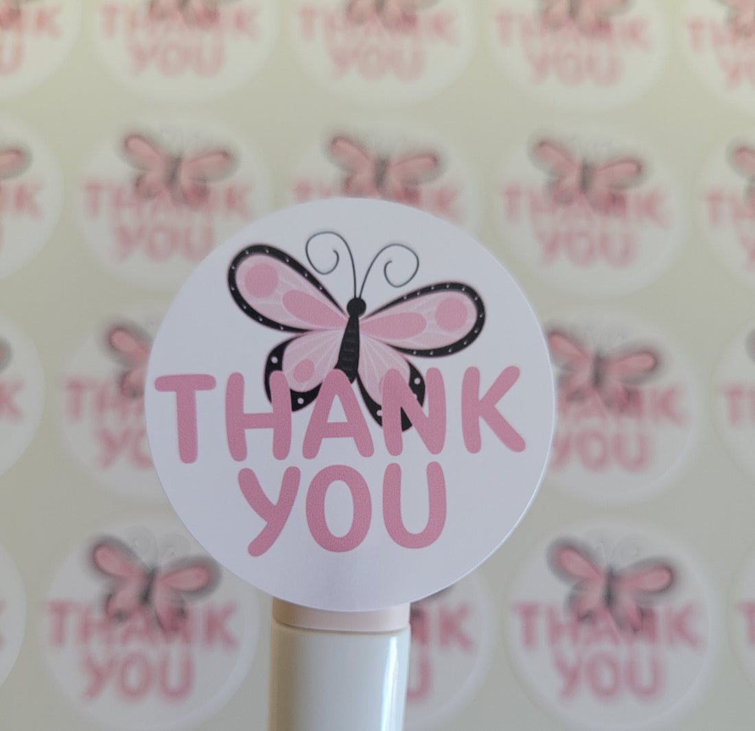 120 Sticker Prediseñado ALC Butterflies 1.5"