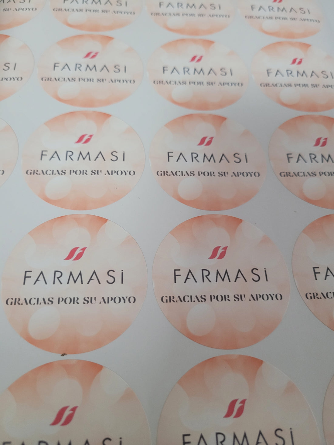 100 Stickers 2&quot; Farma