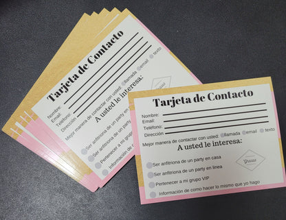 Post Cards Contacto