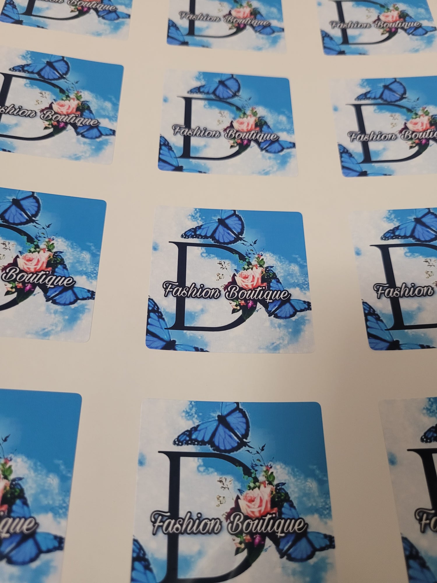 Stickers Personalizados Cuadrado 2x2 Pulgadas