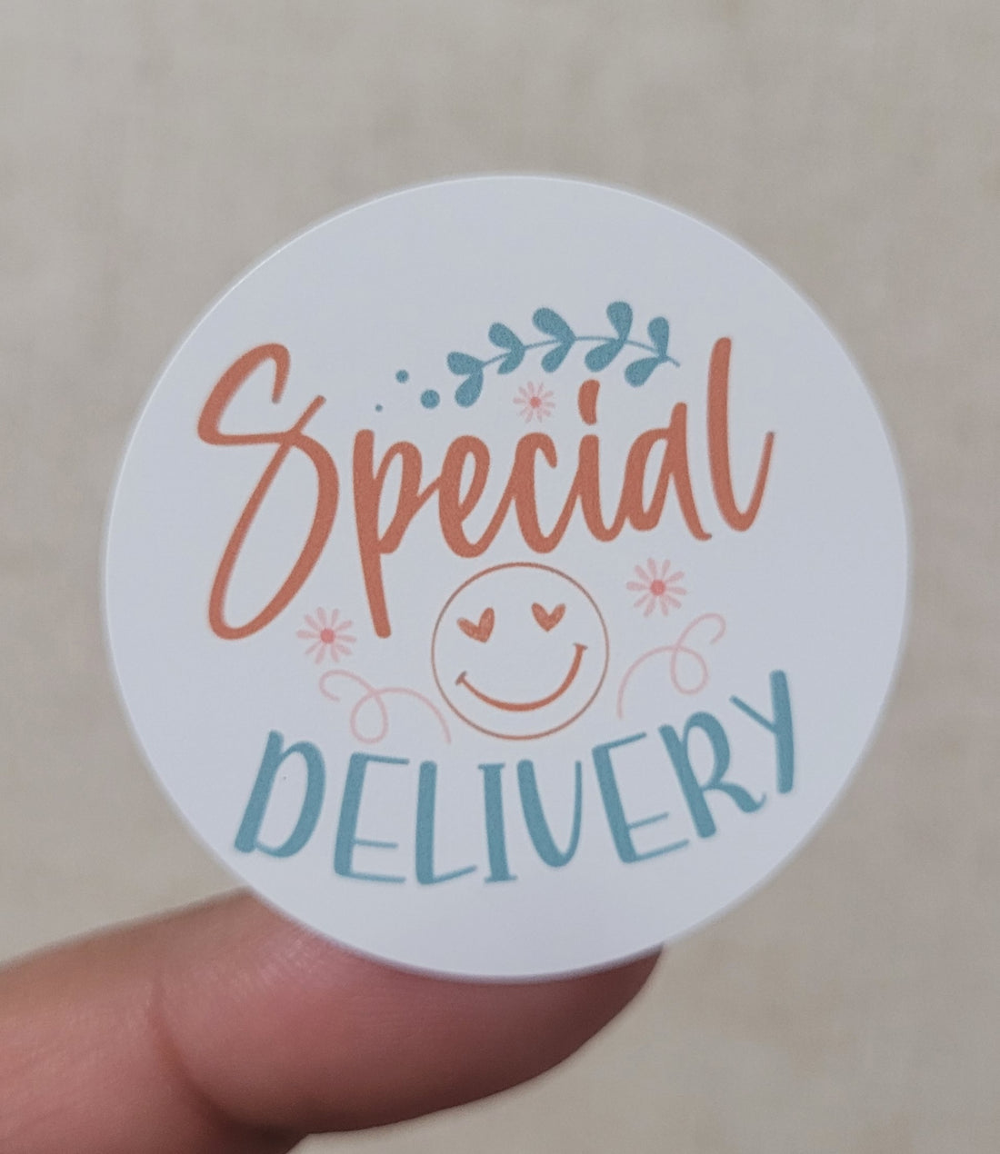 120 Sticker Prediseñado ALC Especial Delivery 1.5"