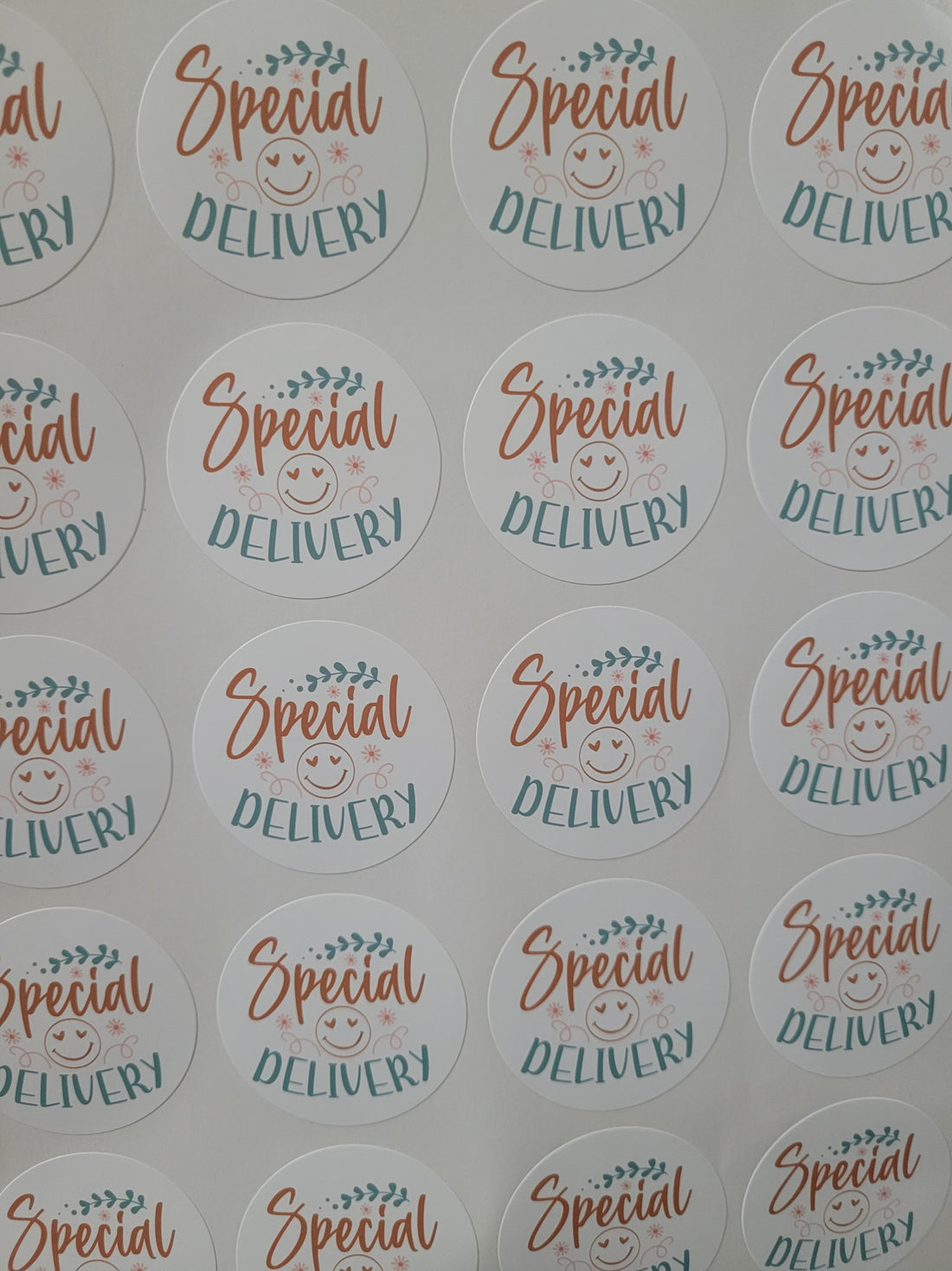 120 Sticker Prediseñado ALC Especial Delivery 1.5&quot;