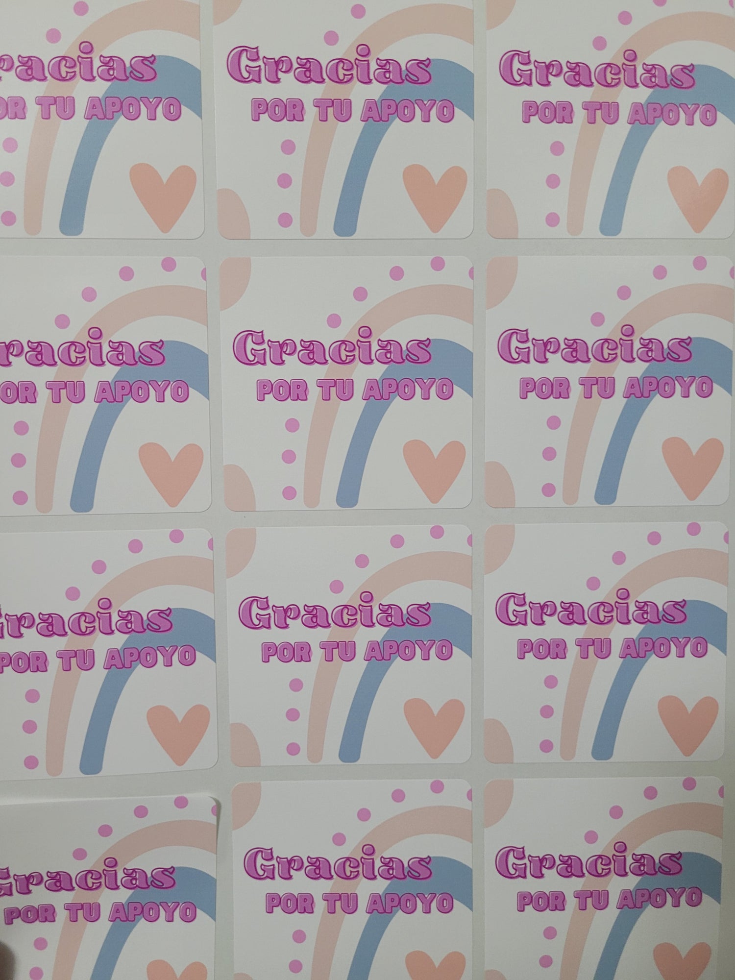 Stickers ALC Rainbow 2.5 x 2.5&quot;