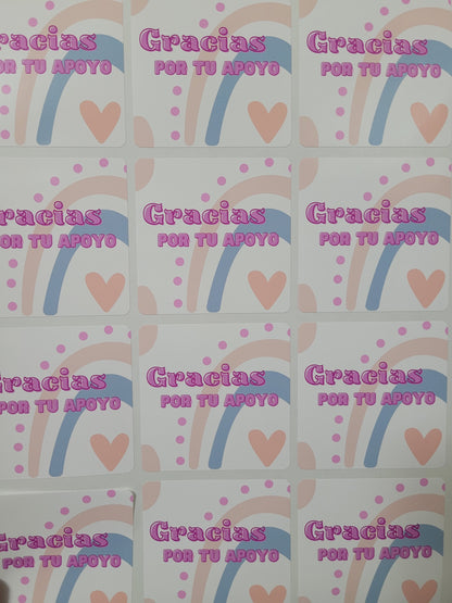 Stickers ALC Rainbow 2.5 x 2.5&quot;
