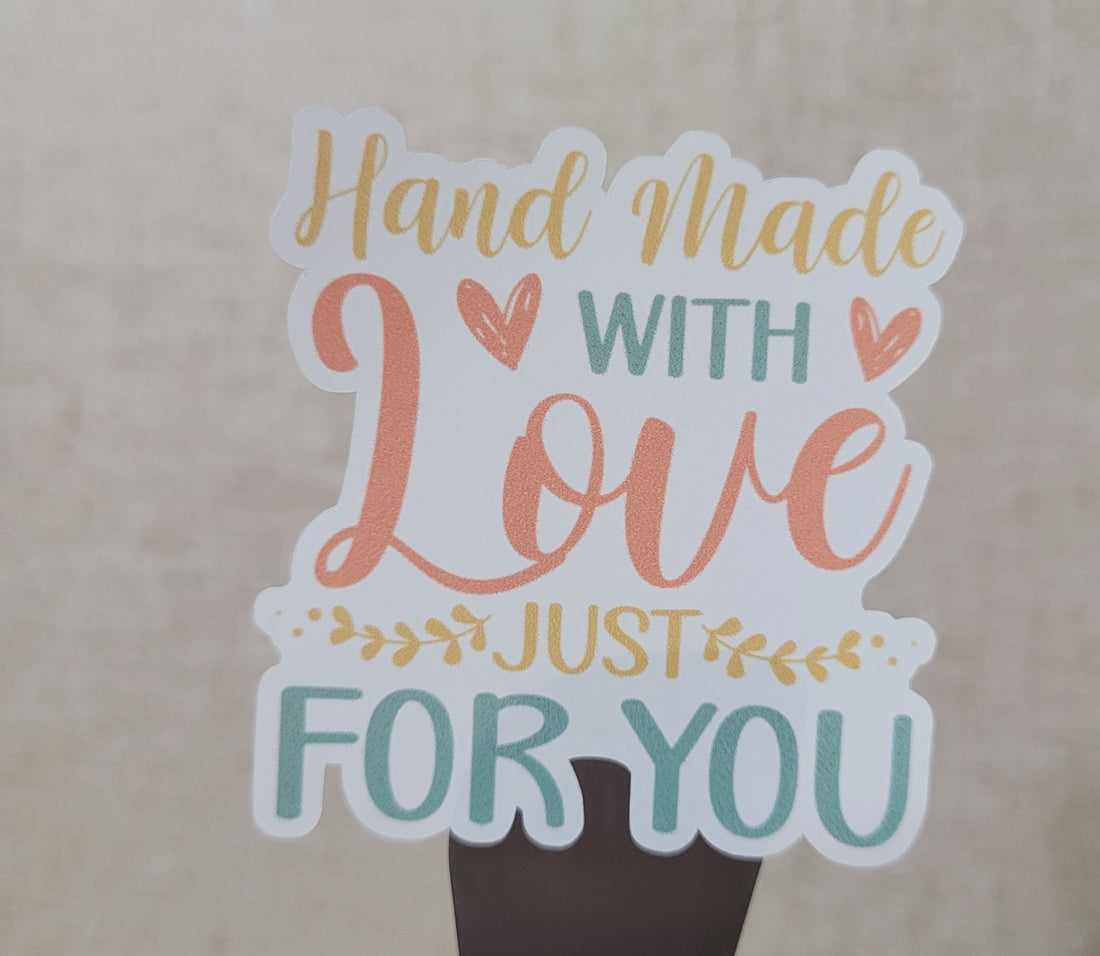 108 Sticker Die Cut ALC Hand Made