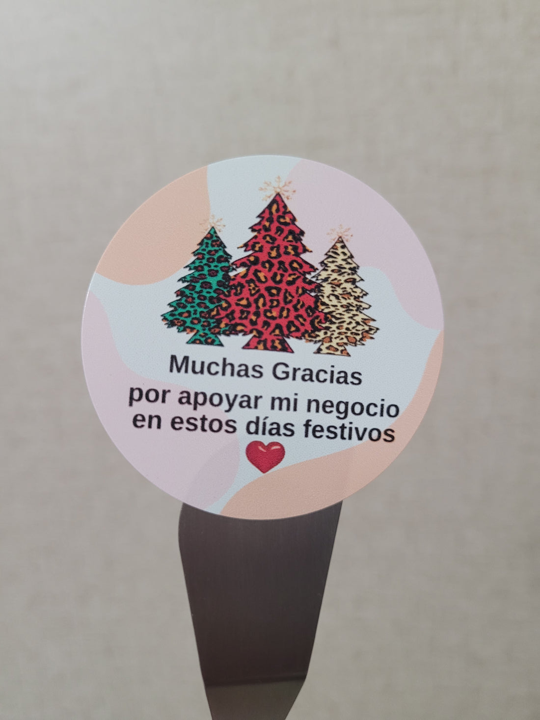 100 Stickers 2" Christmas Spanish