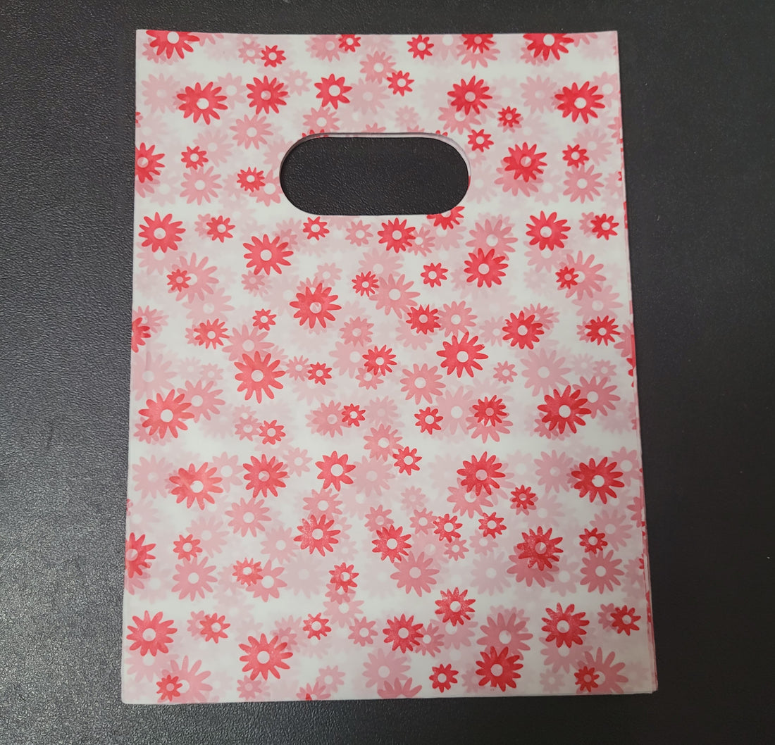 Bolsas ED 6x7 Premium Red Small Flowers