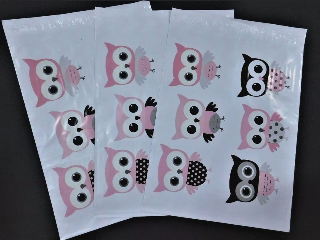 10x13 Bolsa de Envio Owl