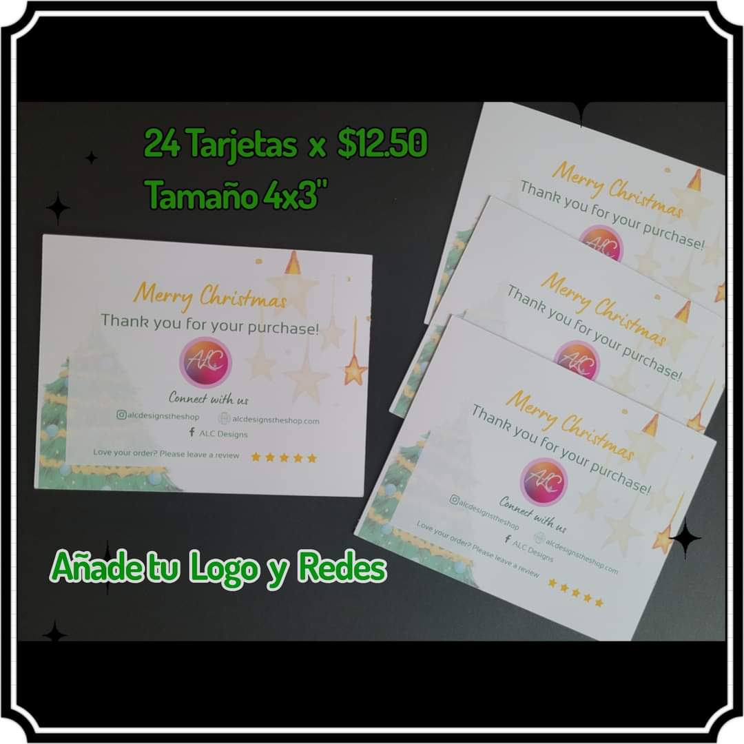 Christmas Card Semi- Personalizada