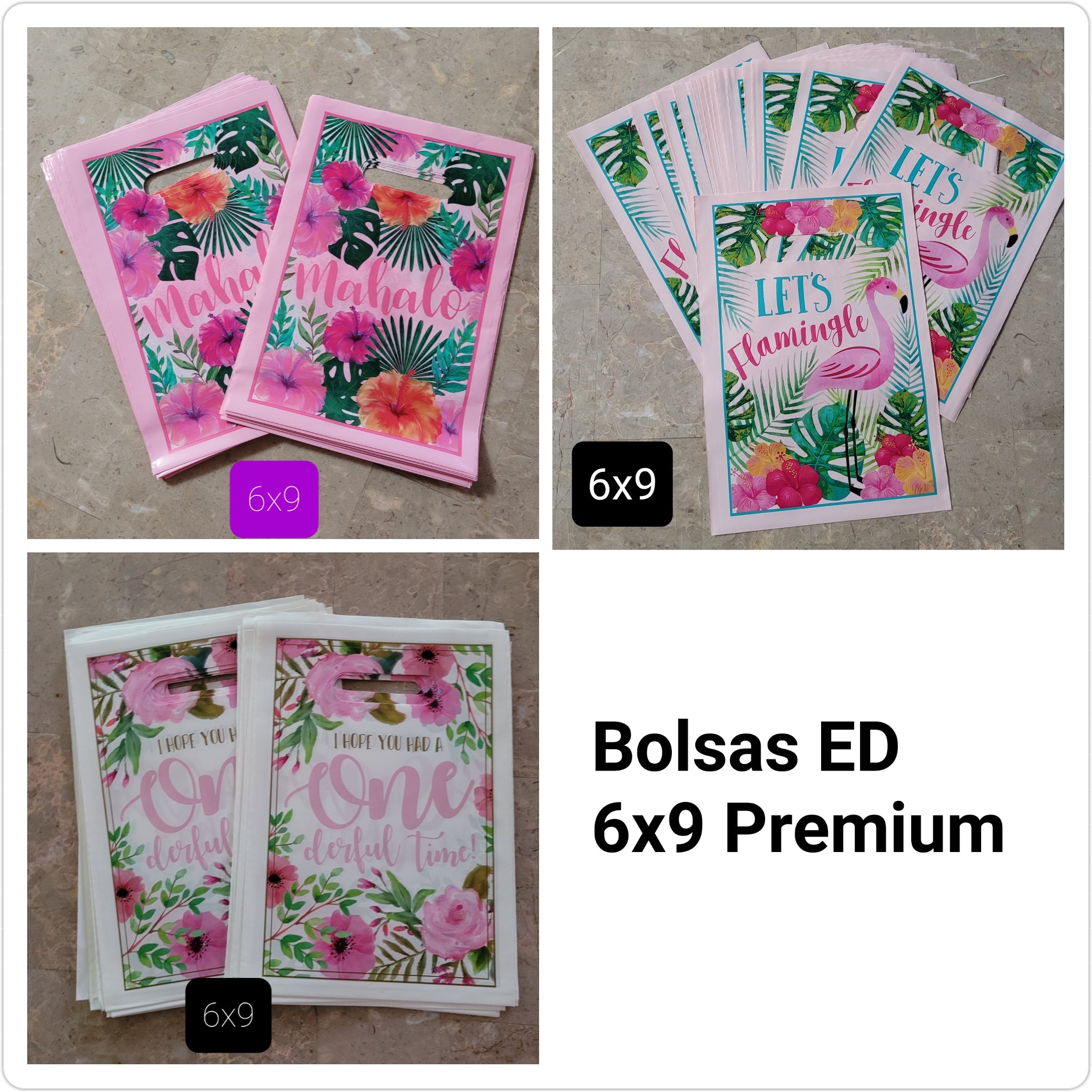 MIX Bolsas ED 6x9 Premium 2 diseños