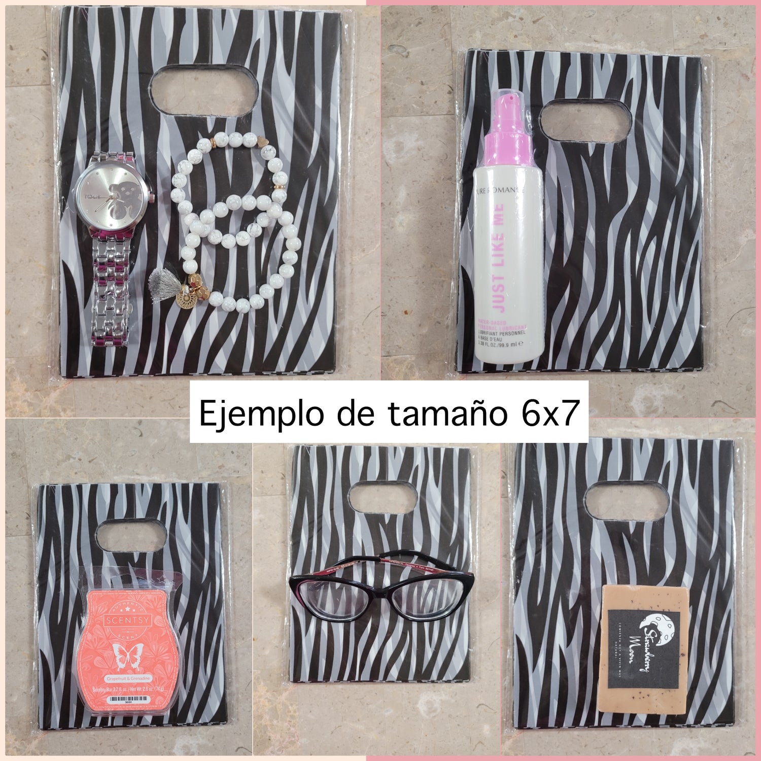 Mini combo Bolsas 6x7 Simple