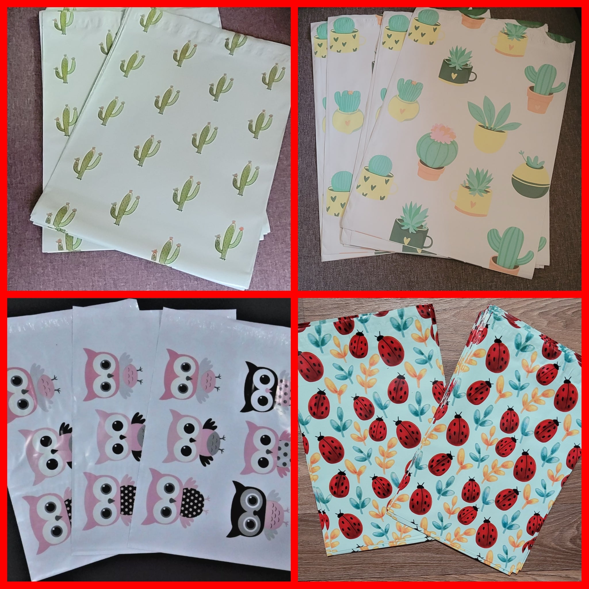 Set Bolsas de envio 10x13 4 diseños [5]