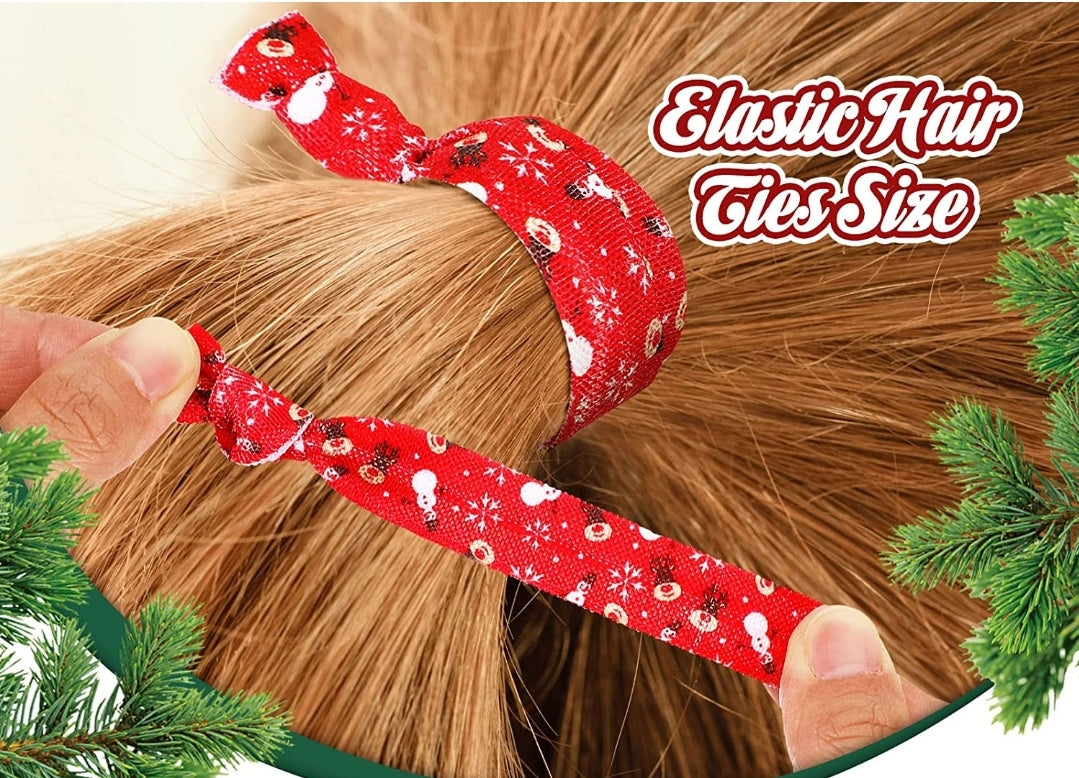 Set Regalitos ALC Christmas Hair Ties ( Cintas)