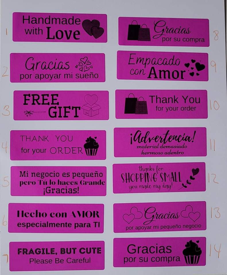 100 Sellos Mensajes Mix